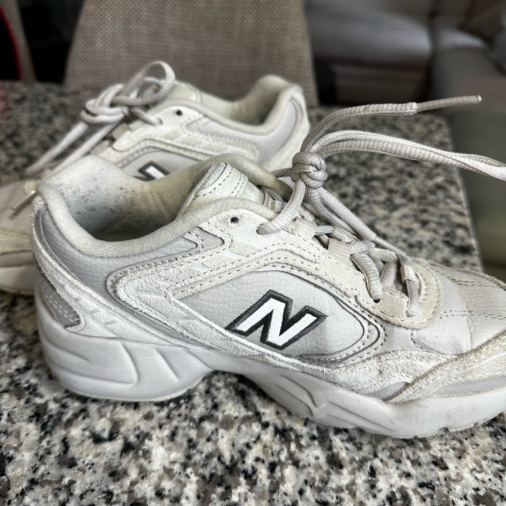 New Balance Cream Sneakers